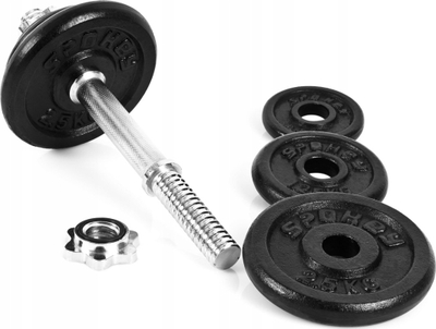 Set hantelash Spokey EGIR SPK-944479, 21kg, pisha gize