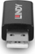 Adapter USB Lindy 71263, gender changer Type A në Type A, i zi