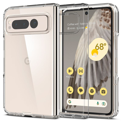 Mbrojtëse për celular Google Pixel Fold Spigen Ultra Hybrid, transparente