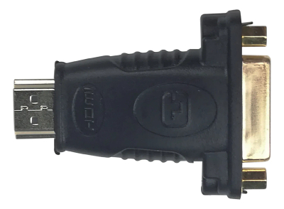 Adapter HDMI në DVI Deltaco, DVI-D single link, 1080p 60Hz, i zi