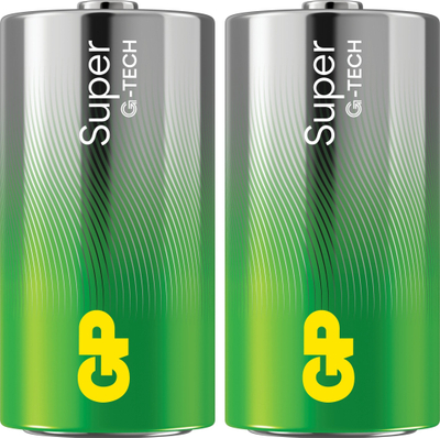 Bateri alkaline GP Recyko C LR14, 1.5V, paketim 2 copë