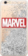 Mbulesë telefoni Marvel Liquid Glitter 006 për iPhone 11 Pro, silikon me shkëlqim argjendtë