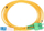 Kabllo rrjeti ExtraLink Patchcord LC/UPC-SC/APC SM G.652D Duplex, 3.0 mm x 1 m, e verdhë