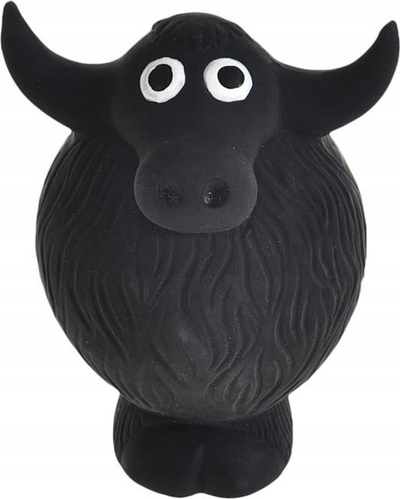 Lodër për qen Barry King Buffalo, vinil, me tingull, 11cm