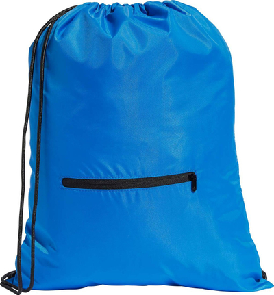 Çantë shpine sportive adidas Power GS IK5720, me litar, me xhep me zinxhir, blu