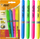 Marker nënvizues BIC Special Format, set 4 copë, shumëngjyrësh