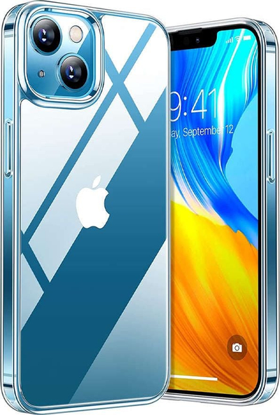 Kapak mbrojtës 3MK Clear Case për Apple iPhone 13, transparent, i hollë