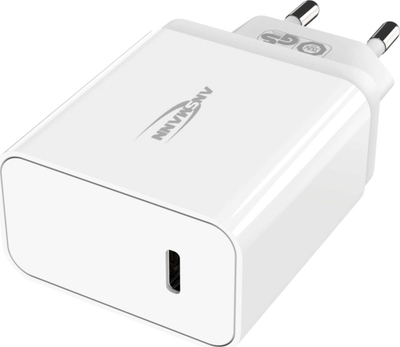 Karikues muri Ansmann HC130PD, USB Type C, karikim i shpejtë, i bardhë
