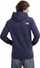 Bluzë me kapuç The North Face, pambuk, logo përpara, blu navy
