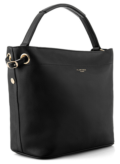Çantë krahu për femra FLORA & CO 6966, e zezë