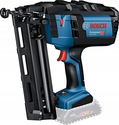 Pistoletë gozhdimi Bosch GNH 18V-64 MD, 18V, pa bateri, me kuti