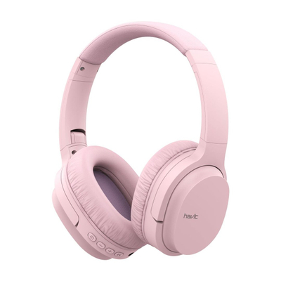 Kufje wireless over ear Havit i62, BT 5.3, 17 orë përdorim, rozë