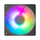 Set ventilatorësh PC Cooler Master Mobius 120P ARGB, 120mm, 3 copë, i zi