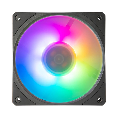 Set ventilatorësh PC Cooler Master Mobius 120P ARGB, 120mm, 3 copë, i zi
