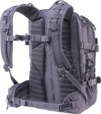 Çantë shpine për hiking Magnum Urbantask, 37 L, e hirtë