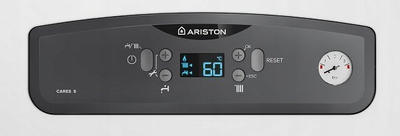Kaldajë gazi Ariston Cares S 24, murale, 24 kW, kondensuese, e bardhë