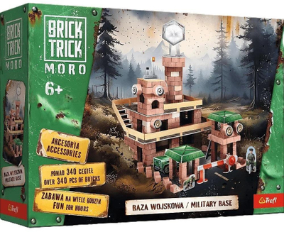 Set ndërtimi Brick Trick Moro Military Base 62049, mbi 340 copa, 6+