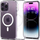 Kapak telefoni Spigen Ultra Hybrid MagFit, për iPhone 14 Pro, MagSafe, transparent