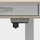 Tavolinë zyre MarkAdler Leader 8.0, elektrike, 120 x 60 cm, e bardhë
