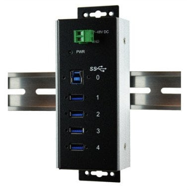 HUB USB Exsys 4 Port USB 3.0, USB A USB B, i zi