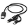 Kabllo HAMA 3-in-1 Micro USB