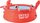 Pishinë e fryrë Intex Happy Crab Easy Set, 183x51cm, 880L, e kuqe