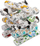 Pelena tekstili Sensillo Tetra Diaper Print Boy, set 5 copë, pambuk 100%, shumëngjyrëshe