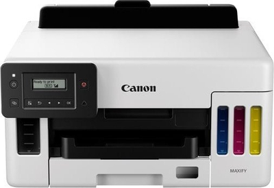 Printer multifunksional Canon Maxify GX5050, Inkjet A4, Wi‑Fi, i bardhë