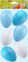 Vezë plastike për zbukurim MFP, 6cm, set me 6 copë, ngjyrë blu
