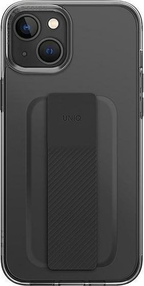 Mbrojtëse telefoni Uniq Heldro Mount për iPhone 14 6.1", antimikrobike, e zezë