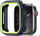 Mbrojtëse Dux Ducis Bamo për Apple Watch Series 7 8 9 45mm, PC i fortë, e zezë jeshile