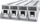 Set baterish UPS APC E3SBTH4, VRLA 9Ah, 4 module, gri