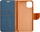 Mbulesë libri Canvas për Xiaomi Redmi Note 13 Pro 5G, me xhepa për karta, navy blue
