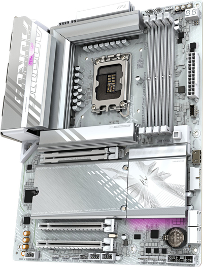 Pllakë amë Gigabyte B860 AORUS ELITE WIFI7 ICE, DDR5, ATX, e bardhë