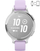 Паметен часовник Garmin Lily 2 Active, 38 mm, GPS, сребрен со виолетова Jasmine Purple