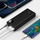 Power Bank Baseus со дигитален дисплеј Adaman, 20000mAh, QC, 30W, црна боја