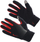 Rekawiczki për burra Thermal Tech Run Gloves të zeza me të kuqe, nr. S