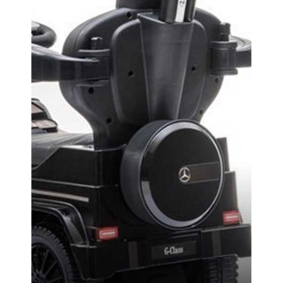 Makine lodër ride-on Mercedes Benz G-Class, 3-në‑1, 12‑36 mujsh, e zezë
