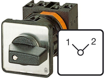 Çelës rrotullues Eaton T0-1-8220/E, 20A, 6.5kW, i zi