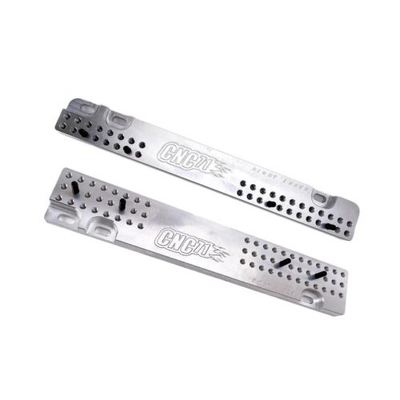 Adapter sedilje CNC77 BMW E91, alumin 7075, anë e majtë, ngjyrë argjendtë