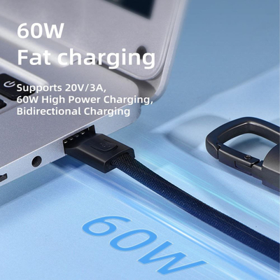 Kabllo USB C Tech Protect UltraBoost DNA, 0.17m, PD 60W, gri