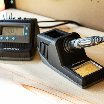 Stacion saldimi Cecotec CecoRaptorPerfect SolderStation 600 Advance, 60W, me ekran LCD