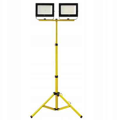 Работна лампа DH Line H200, 2x100W ЛЕД, статив до 1.8m, IP65