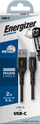 Kabllo USB Energizer C520CKBK, USB A në USB C, 2 m, e zezë