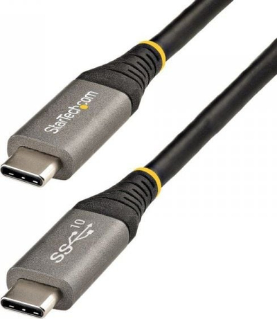 Kabllo USB-C StarTech.com, 20\" 50cm, 10Gbps, 100W