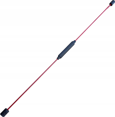 Shufër vibrimi Rezgbot Spartan Swing Stick, 152cm, për ushtrime, e zezë