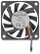 Ventilator aksial për PC Delock, 60 x 60 x 10 mm, 12 V DC, i zi