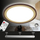 Ndriçues Briloner Led 42 cm, 22W, 3000 lm, kafe/ari