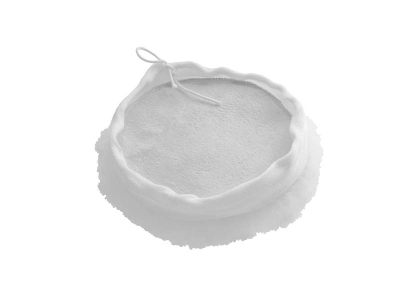 Jastëk lustërues Modeco MN-68-624, leshi, 125mm, i bardhë