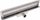 Kanal linear muri Inoxstyle Wall Linear Drain Side 80 cm, çelik inoks AISI 304, grilë dyshe, ngjyrë argjendtë